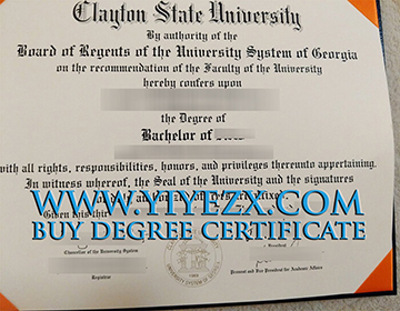 How long to get a fake Clayton State University diploma?
