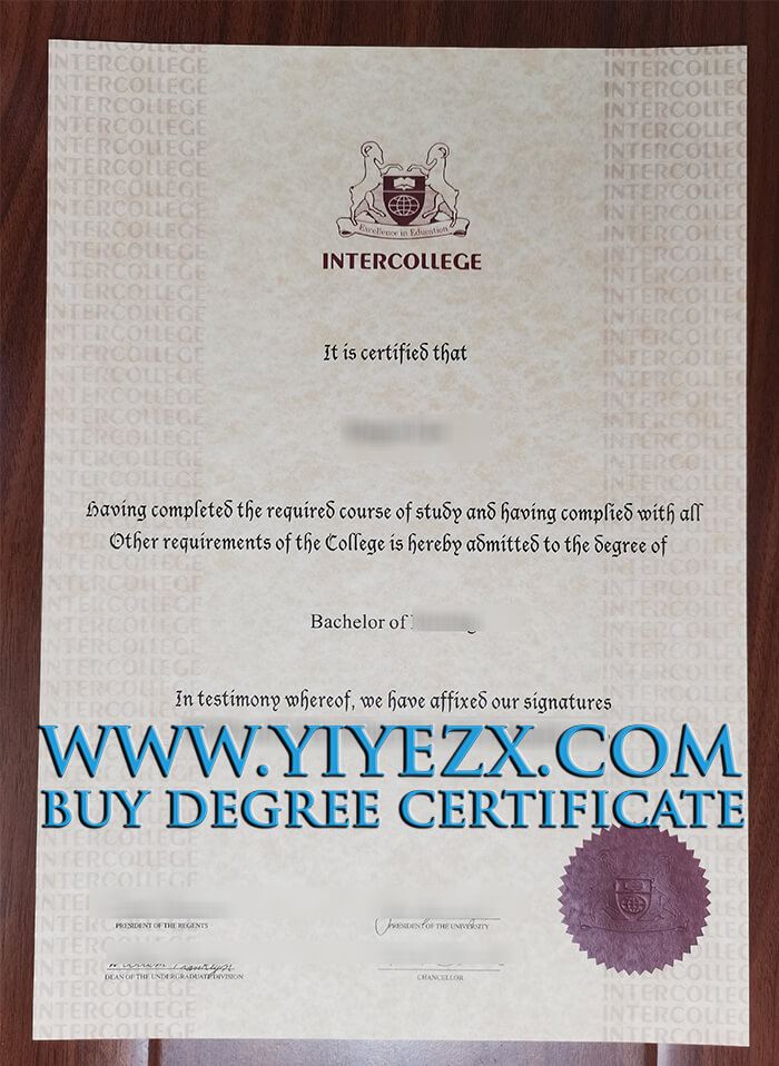 Intercollege degree