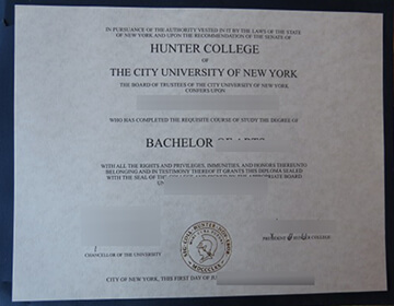 Buy a CUNY Hunter College diploma in USA, Fake diploma order