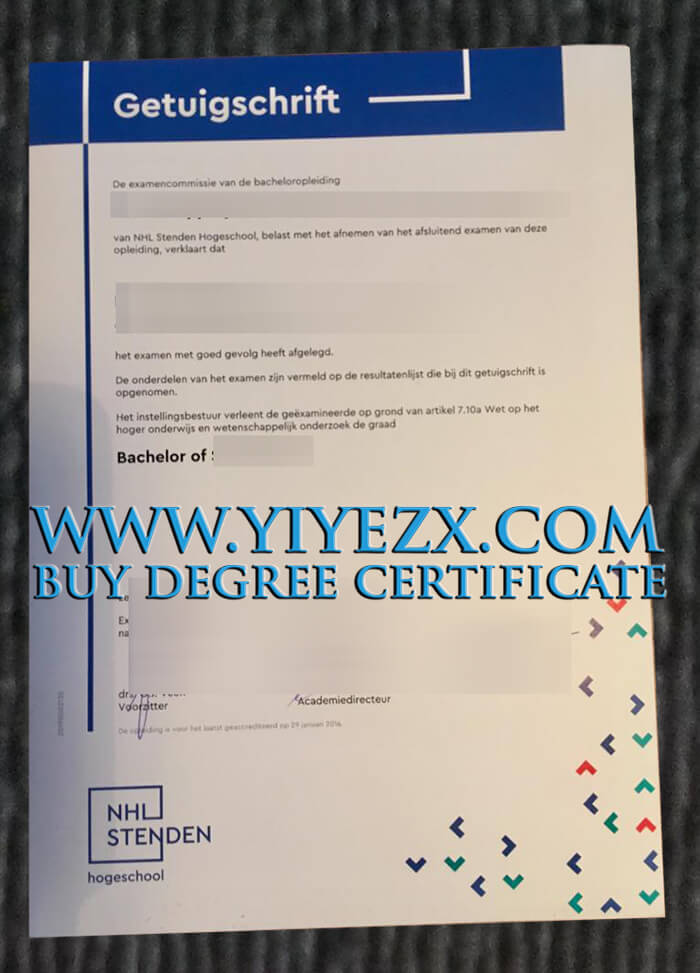  NHL Hogeschool Diploma, Buy a fake diploma 