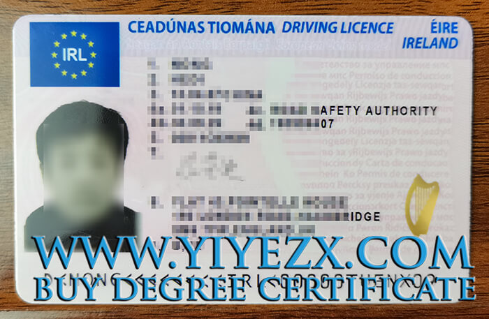  Ireland Drivers License