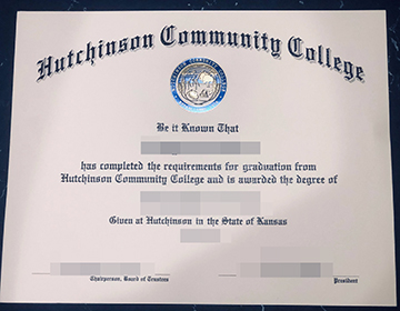 How much to order a fake Hutchinson Community College certificate, 订购哈钦森社区学院证书