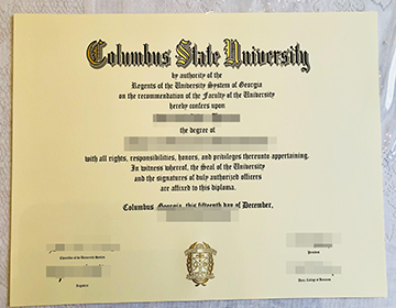 How long to buy a fake Columbus State University diploma, 购买哥伦布州立大学证书