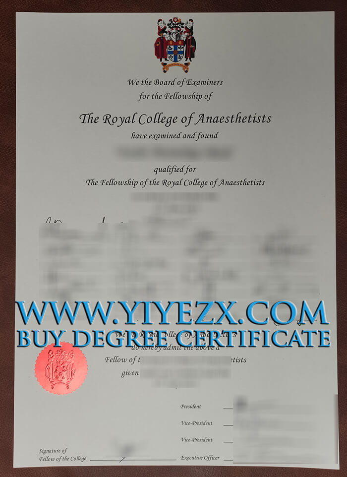 FRCA Certificate, fake degree maker