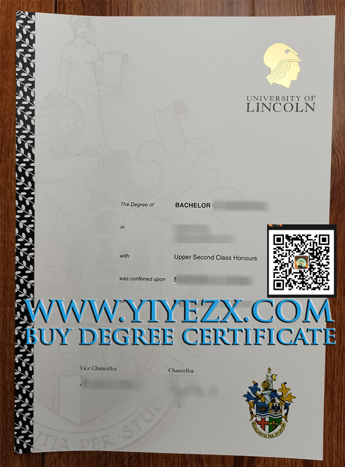 University of Lincoln degree, 林肯大学学位成绩单定制