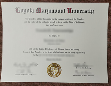 Why You Need To Buy Fake Loyola Marymount University Diploma