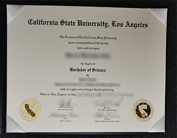 How can I make a fake Cal State LA degree online?