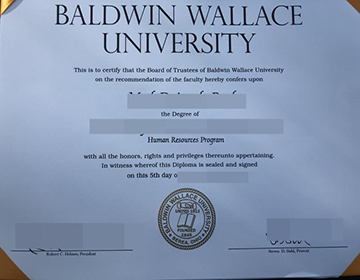 Buying a fake Baldwin Wallace University diploma, Baldwin Wallace University fake degree maker, 鲍德温华莱士大学学位制造商