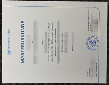 How to buy fake University of Hagen diploma, 购买哈根大学文凭