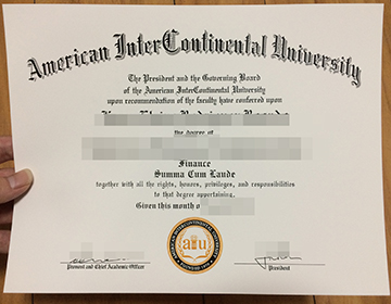 Why would people buy a fake American InterContinental University diploma, 购买美国洲际大学文凭