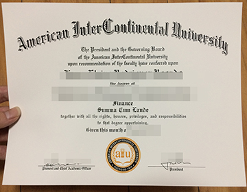 Why would people buy a fake American InterContinental University diploma, 购买美国洲际大学文凭