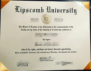 Where to order a fake Lipscomb University diploma