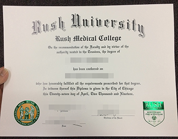 Where to buy a fake Rush University degree certificate