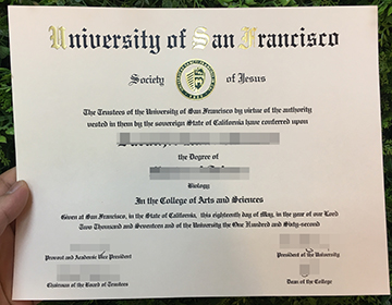 How to buy a University of San Francisco diploma certificate, 购买旧金山大学文凭证书