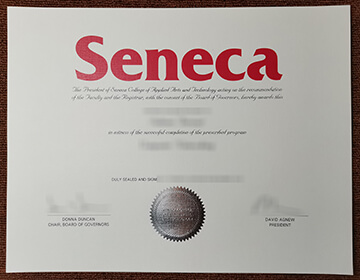 How To  buy  A Fake Seneca College Diploma For A Job? 塞内卡学院文凭学位定制