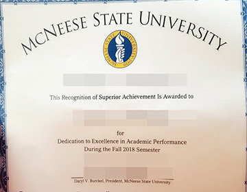 How to Order a Fake McNeese State University Diploma online