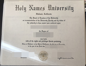 How much does a fake Holy Names University diploma cost