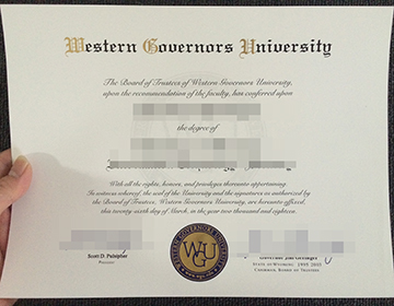 How to buy a fake Western Governors University diploma online, 在线购买西方州长大学文凭