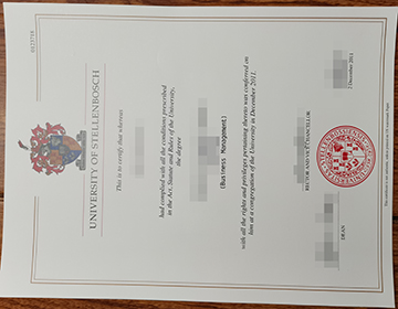 Where to purchase a fake Stellenbosch University diploma