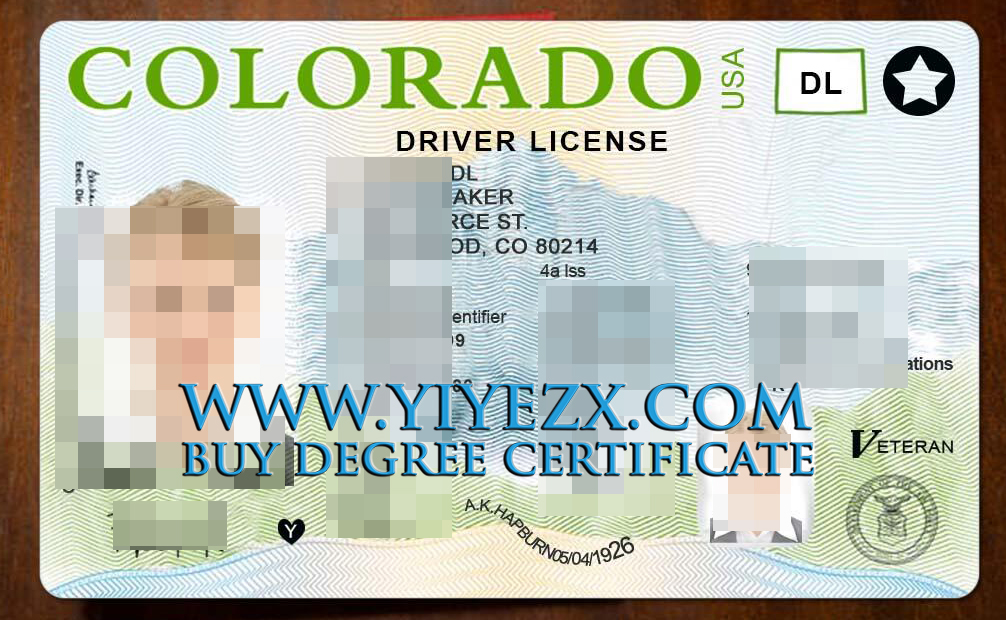 科罗拉多州驾照
