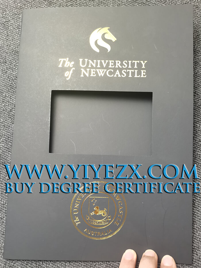 Newcastle University diploma cover