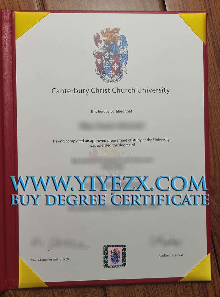 Canterbury Christ Church University Diploma， CCCU degree