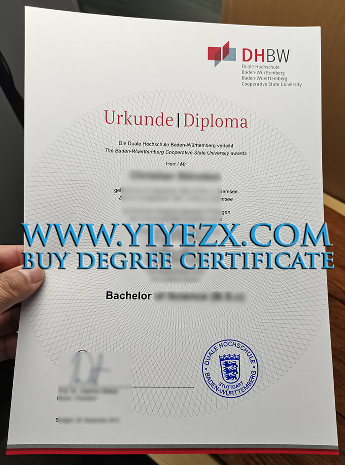 DHBW Diploma 