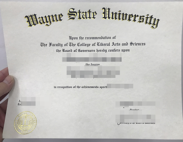How to buy a fake Wayne State University diploma and transcript, 购买韦恩州立大学文凭证书