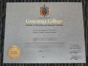 How to get a fake Conestoga College diploma online, 康内斯托加学院文凭成绩单定制