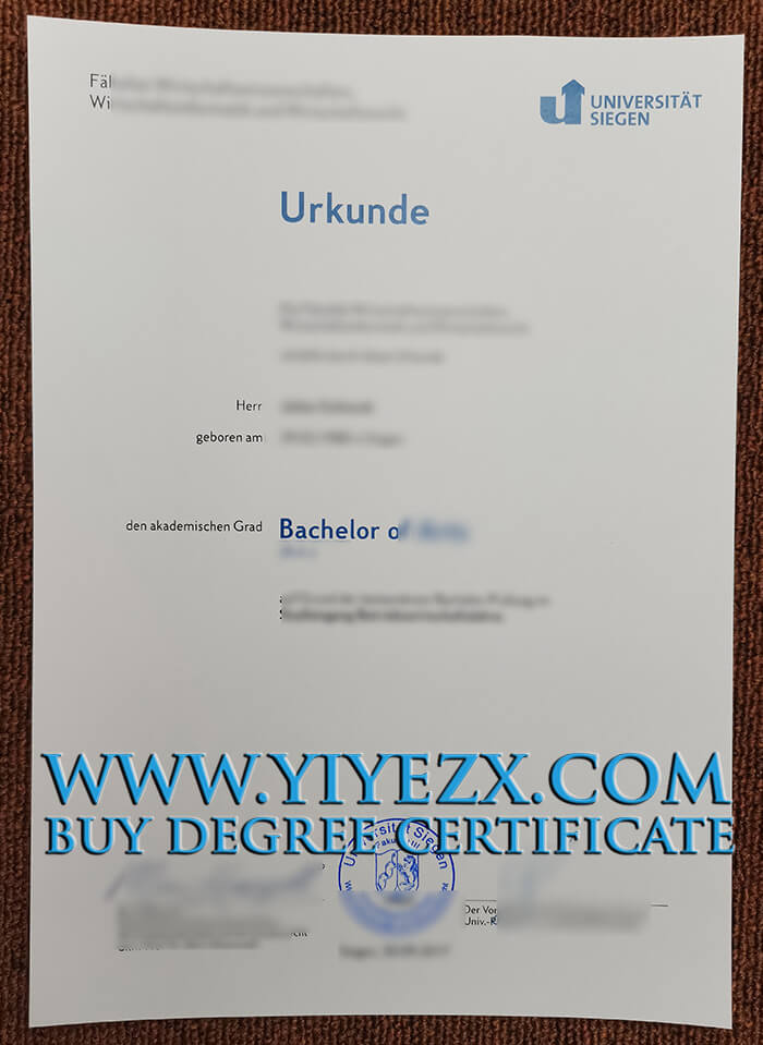 Universität Siegen degree， Universität Siegen diploma, buy a degree online 