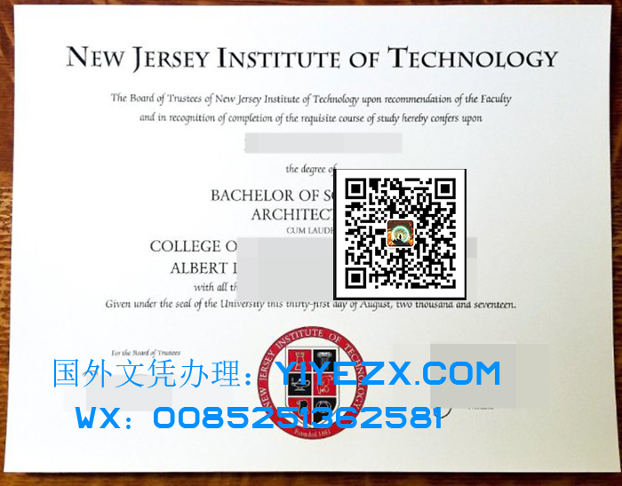 New Jersey Institute of Technology degree