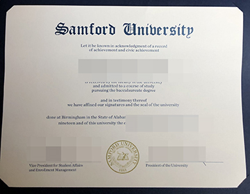 How long to get a fake Samford University degree, 制作桑福德大学证书