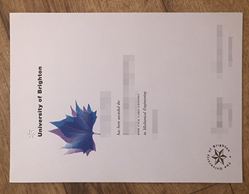 How long to get a fake University of Brighton Degree Certificate online, 获得布莱顿大学学位证书