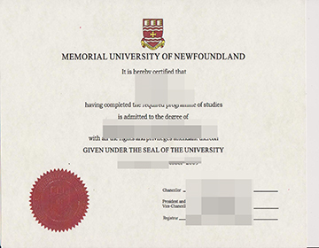 Where to order a fake Memorial University of Newfoundland degree, 订购纽芬兰纪念大学证书