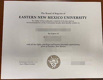 How long to get a fake Eastern New Mexico University diploma in the USA?