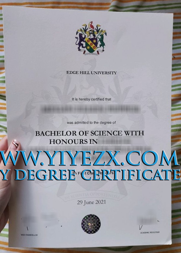 Edge Hill University degree 