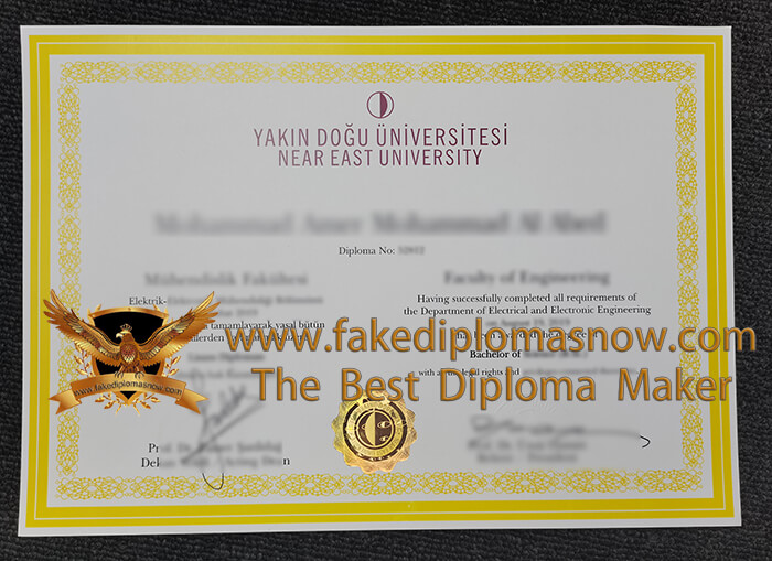 Yakın Doğu Üniversitesi degree , buy a fake diploma 