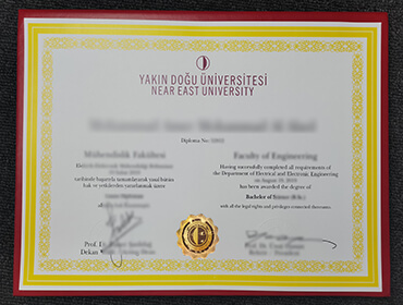 Order a fake Yakın Doğu Üniversitesi degree online, buy a fake diploma
