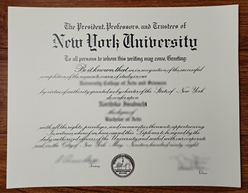 How long to order a fake New York University (NYU) diploma?