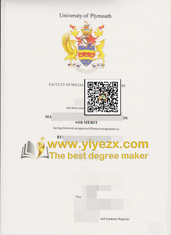University of Plymouth Diploma