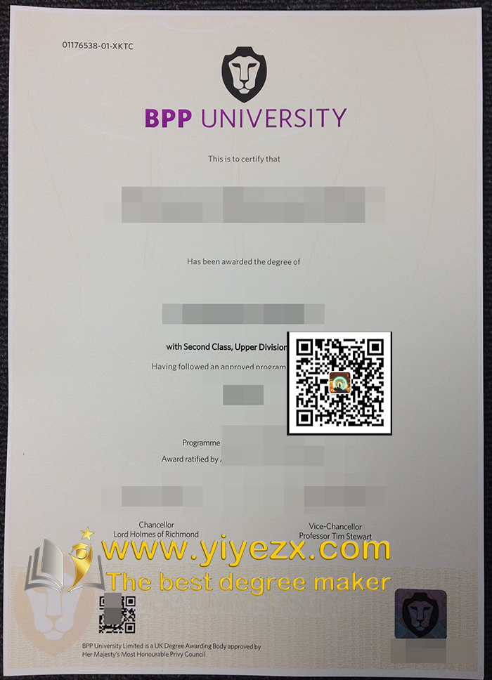 BPP University degree