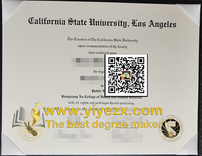 California State University, Los Angeles diploma
