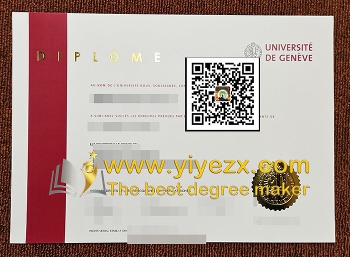 University of Geneva diploma