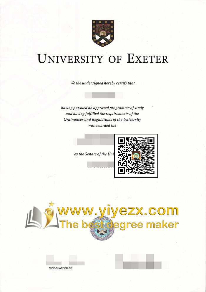 University of Exeter diploma