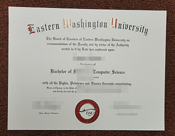 东华盛顿大学文凭学位毕业证订购，obtain a fake EWU diploma