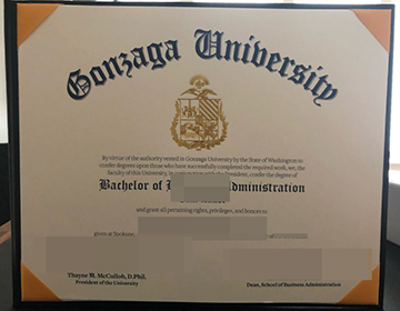 Where to order a fake Gonzaga University diploma?