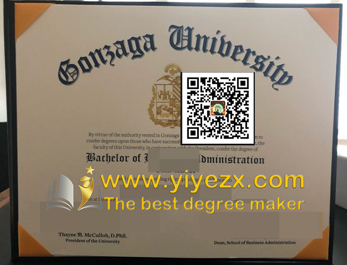 Gonzaga University diploma