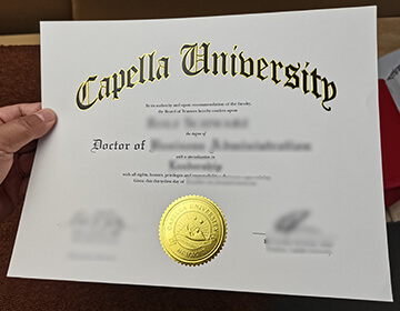 How long to get a fake Capella University diploma online, 卡佩拉大学文凭证书定制