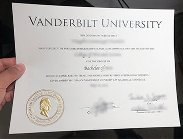 Purchase a fake Vanderbilt University diploma for a job