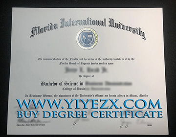 Buy a fake FIU diploma and transcript, 佛罗里达国际大学文凭成绩单定制